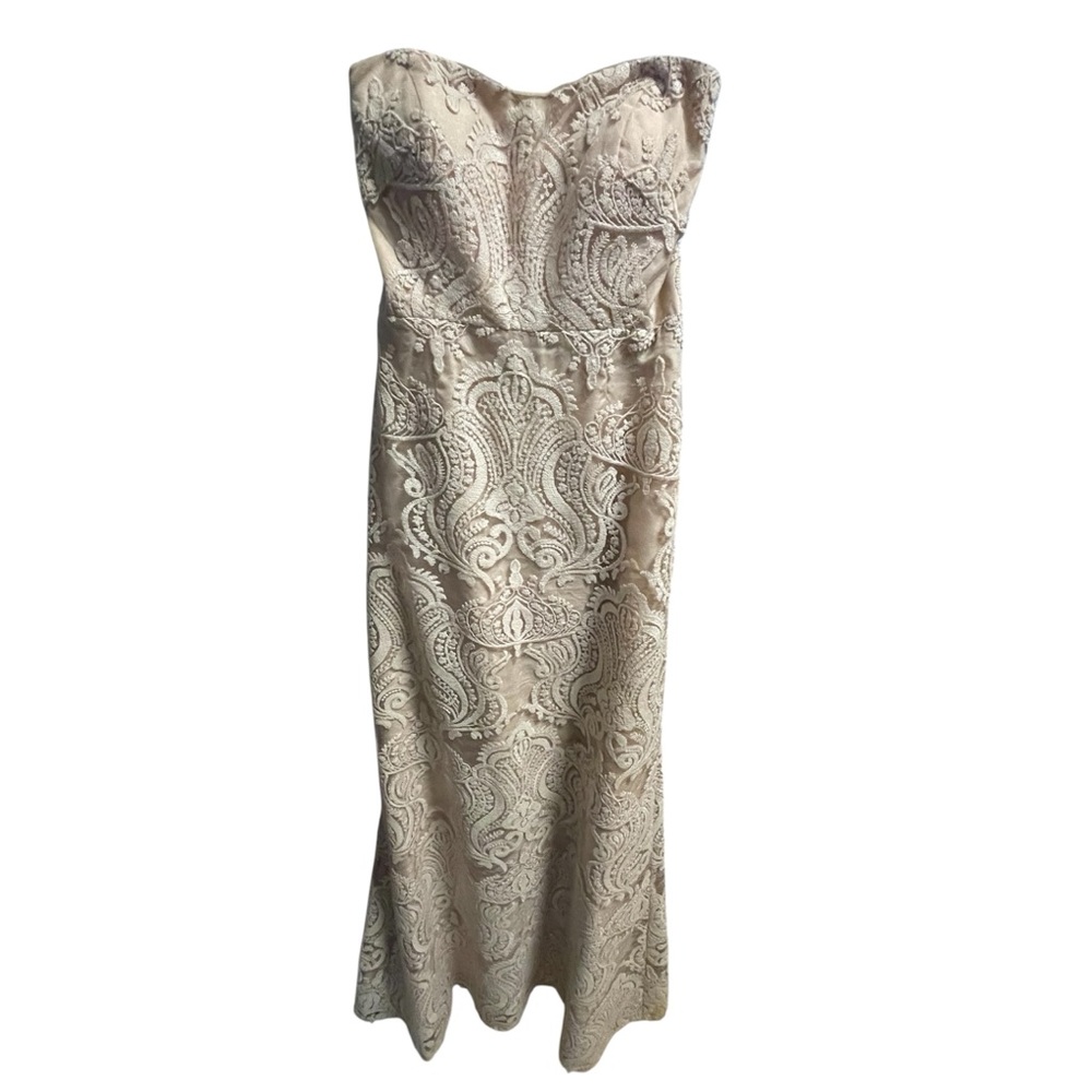Jenny Yoo Blush Sadie Sequin Dress